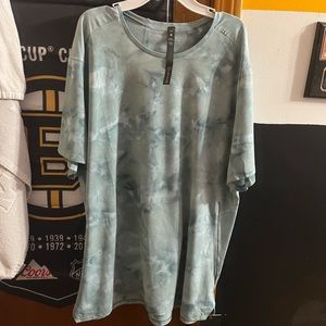 Mens 2xl Lulelemon short sleeve t shirt blue